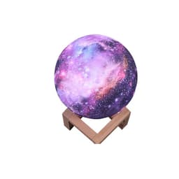 image-3D Moon Lamp LED Night Light USB Rechargeable Remote Control