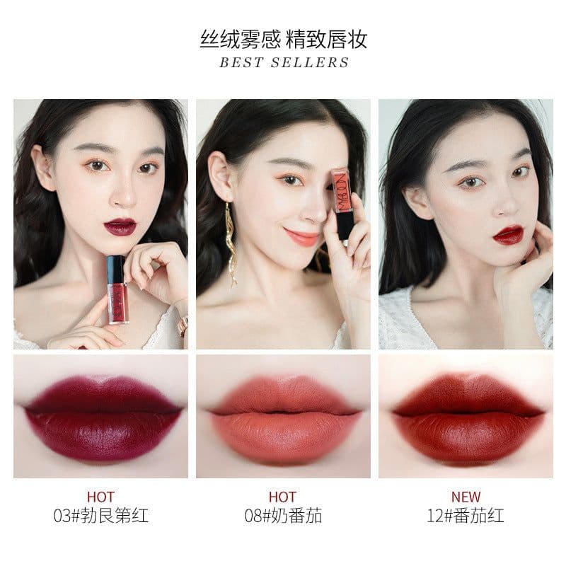 image-MYBOON Matte Lip Glaze Moisturizing Lipstick