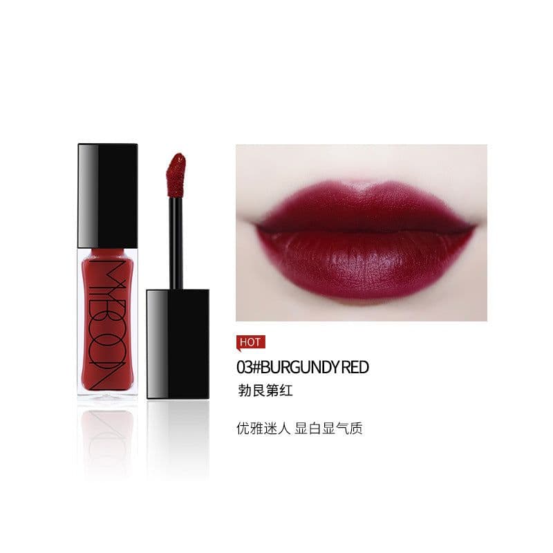image-MYBOON Matte Lip Glaze Moisturizing Lipstick