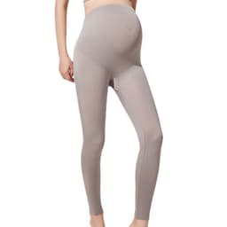 image-ENJOY PREG Maternity Leggings High Waist Belly Support Capri