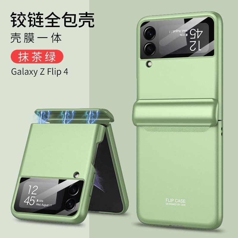 image-Samsung Galaxy Z Flip 4 Case Magnetic Full Cover with Screen Protector