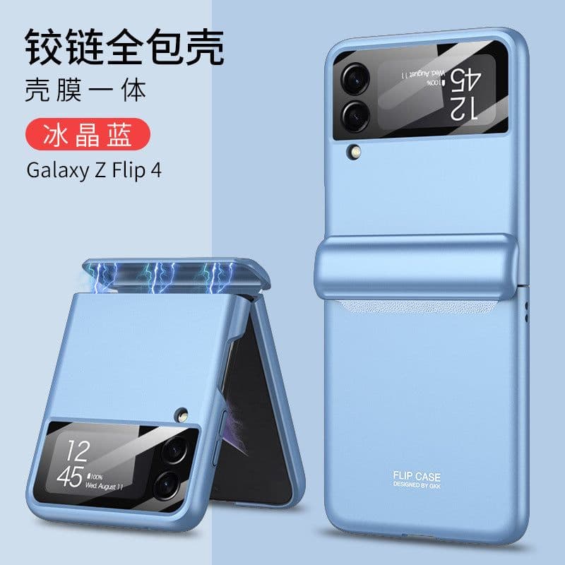 image-Samsung Galaxy Z Flip 4 Case Magnetic Full Cover with Screen Protector