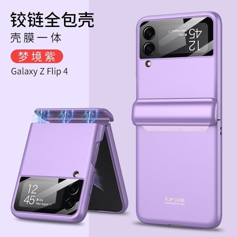 image-Samsung Galaxy Z Flip 4 Case Magnetic Full Cover with Screen Protector