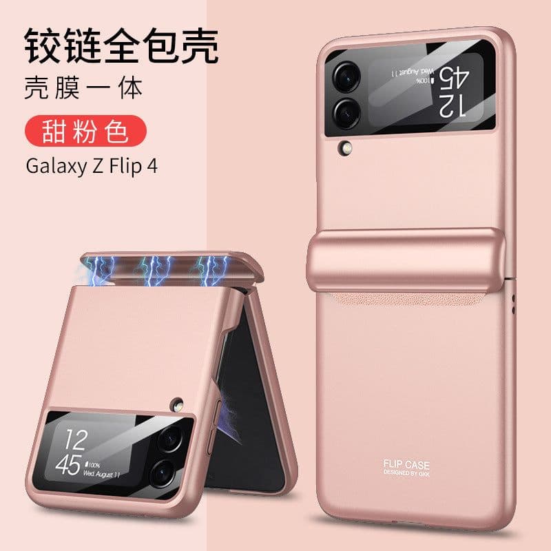 image-Samsung Galaxy Z Flip 4 Case Magnetic Full Cover with Screen Protector