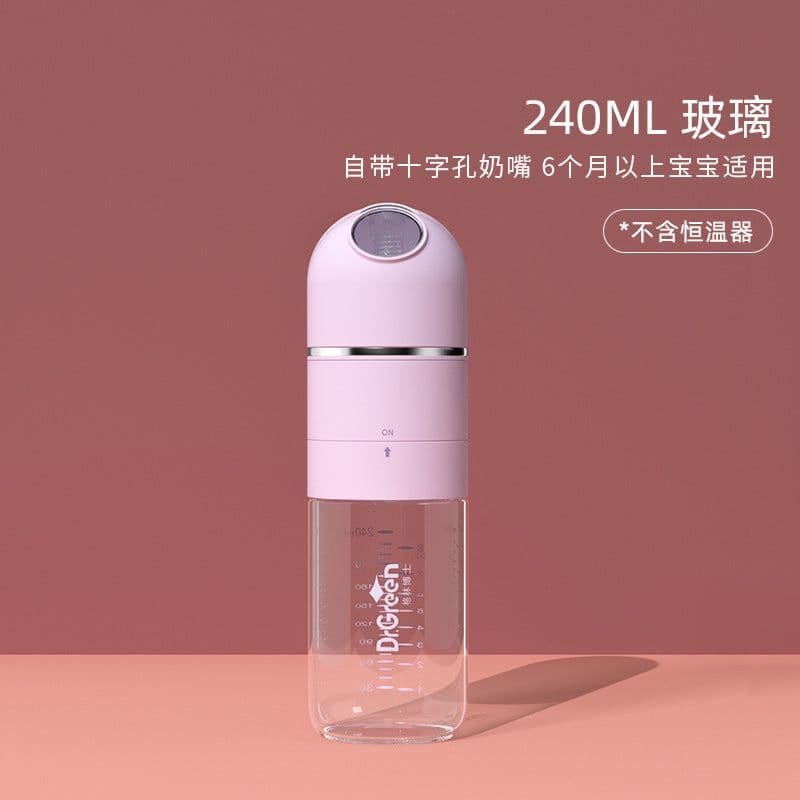 image-D.rgreen PPSU Wide Bore Baby Feeding Bottle 240ml