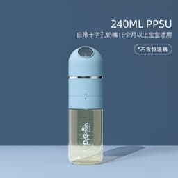 image-D.rgreen PPSU Wide Bore Baby Feeding Bottle 240ml
