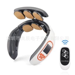 image-Forverlily 6-Head Electric Neck Massager with Pulse Therapy