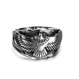 image-Men's Stainless Steel Eagle Ring