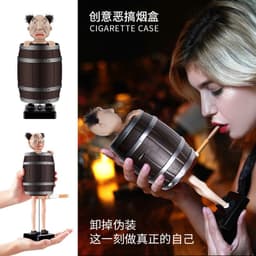 image-Sento Automatic Cigarette Case Creative Novelty Toy Dispenser