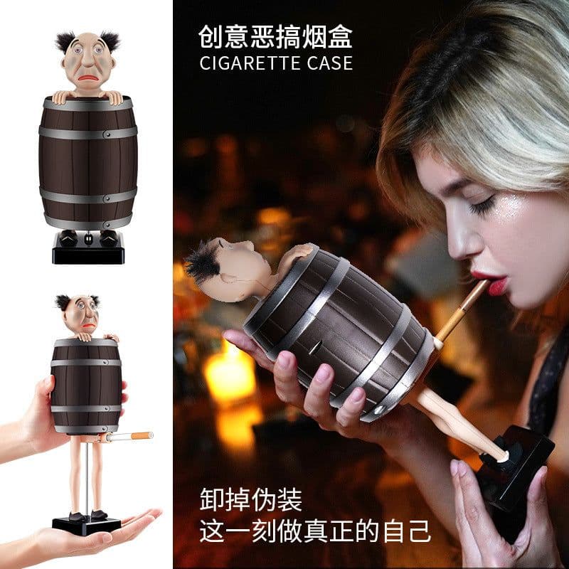 image-Sento Automatic Cigarette Case Creative Novelty Toy Dispenser