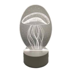 image-3D Cartoon Night Light USB Touch Lamp Acrylic Bedside Table Light