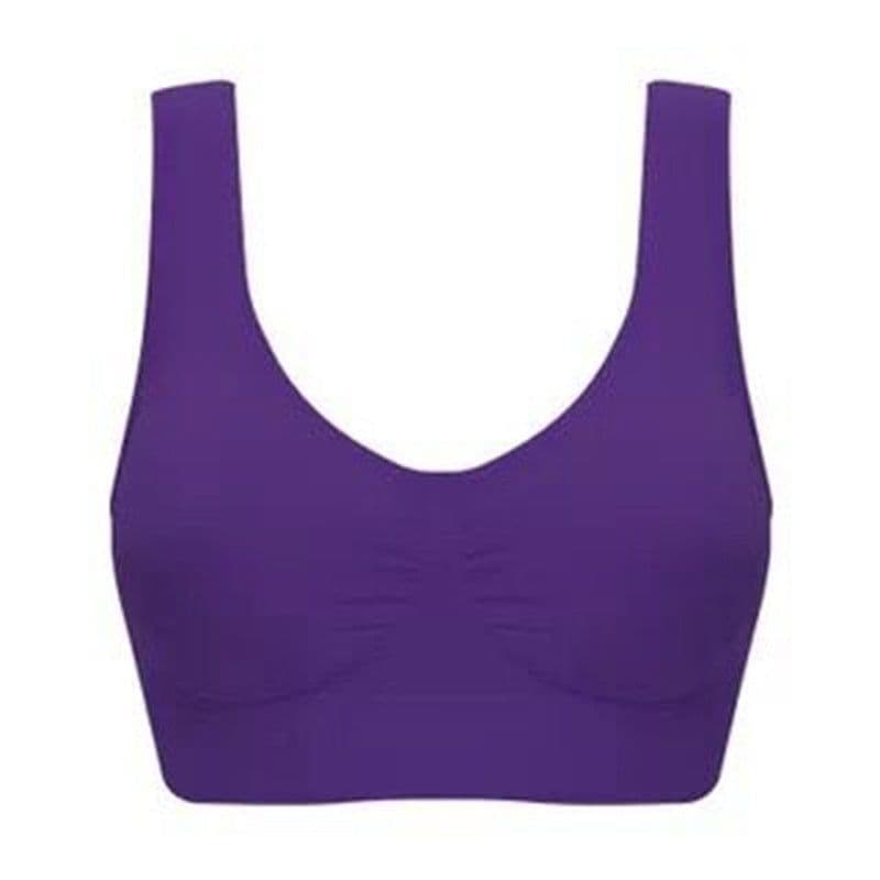 image-Jia Shufen Sports Bra No Steel Ring Seamless Full Cup 4XL