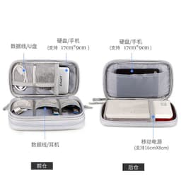 image-Travel Storage Bag for Digital Accessories and Cables - Black