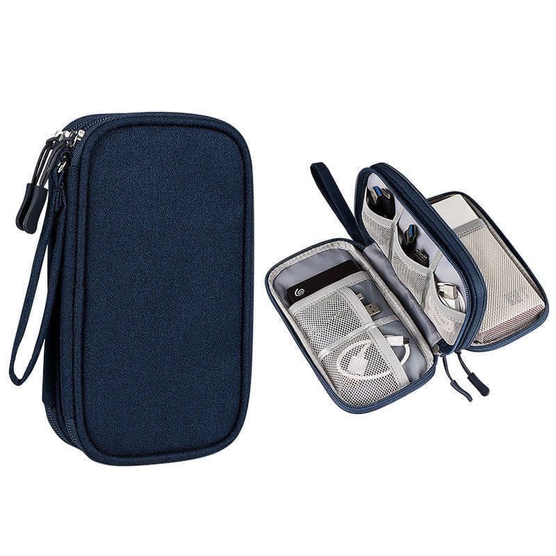 image-Travel Storage Bag for Digital Accessories and Cables - Black