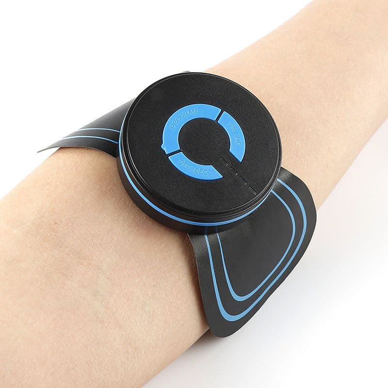 image-EMS Cervical Spine Massage Patch Rechargeable Shoulder Neck Massager
