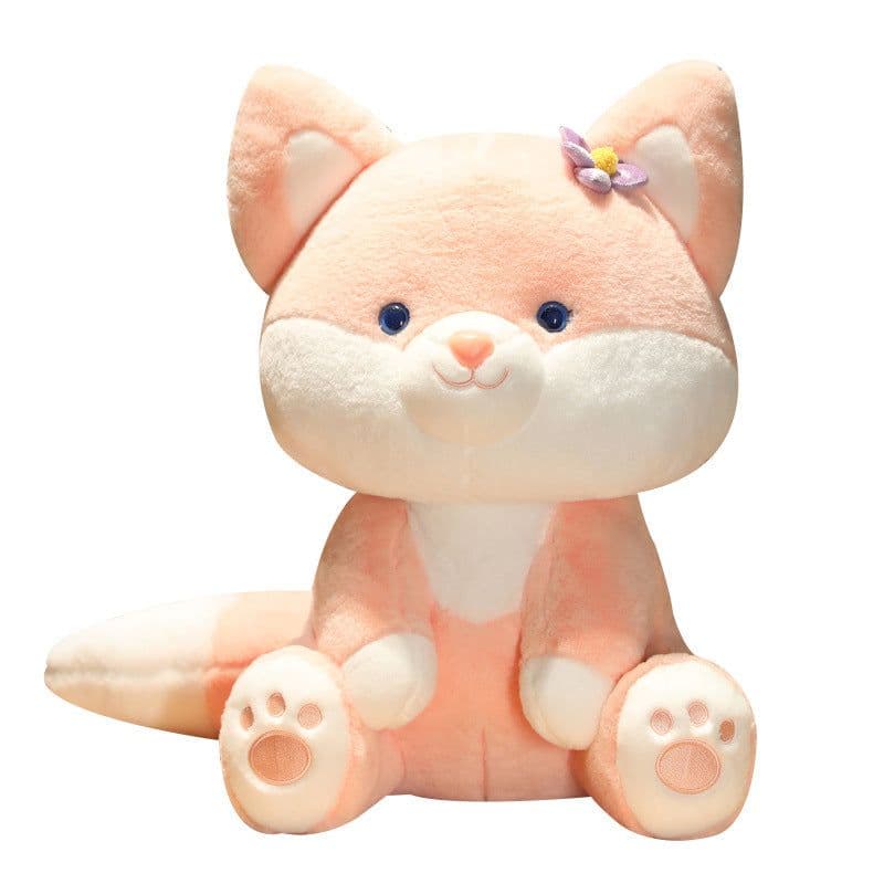 image-YZ BLUBLU TOY Purple Fox Plush Doll 50cm