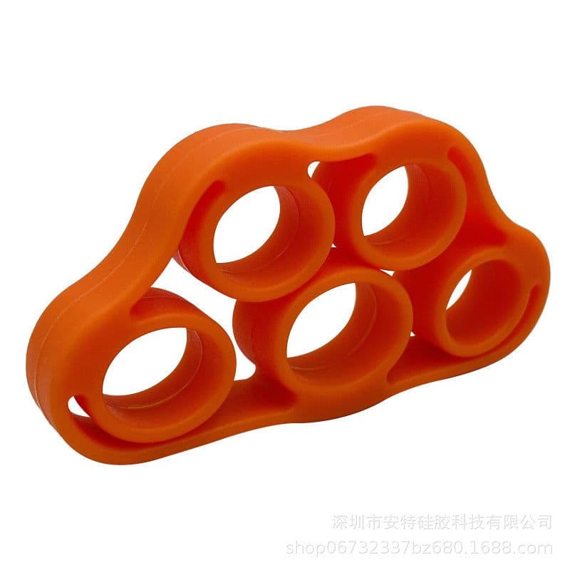 image-Silicone Finger Trainer Ring Rehabilitation Rally Device