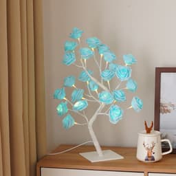 image-LED Rose Tree Lamp USB Decorative Night Light with Switch