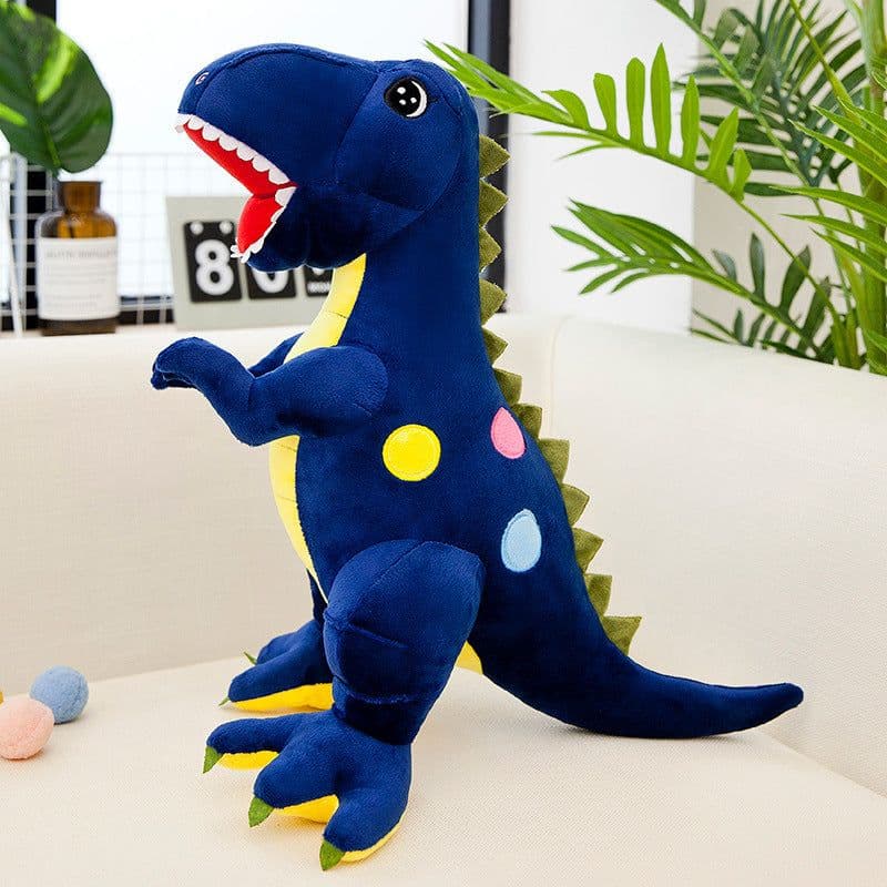 image-Nice Rabbit Tyrannosaurus Rex Plush Toy Dinosaur Doll Blue
