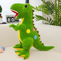 image-Nice Rabbit Tyrannosaurus Rex Plush Toy Dinosaur Doll Blue