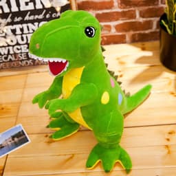 image-Nice Rabbit Tyrannosaurus Rex Plush Toy Dinosaur Doll Blue