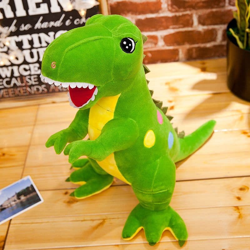 image-Nice Rabbit Tyrannosaurus Rex Plush Toy Dinosaur Doll Blue