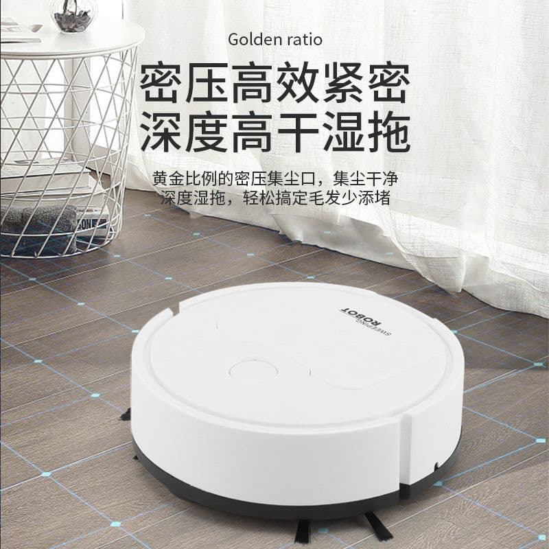 image-Robot Vacuum Cleaner 3-in-1 Automatic Sweeping Mopping Mini