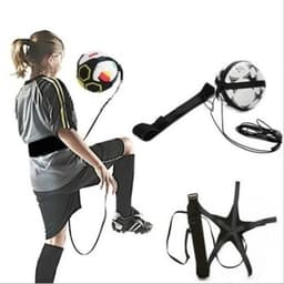 image-Football Training Belt Solo Practice Kick Trainer Aid