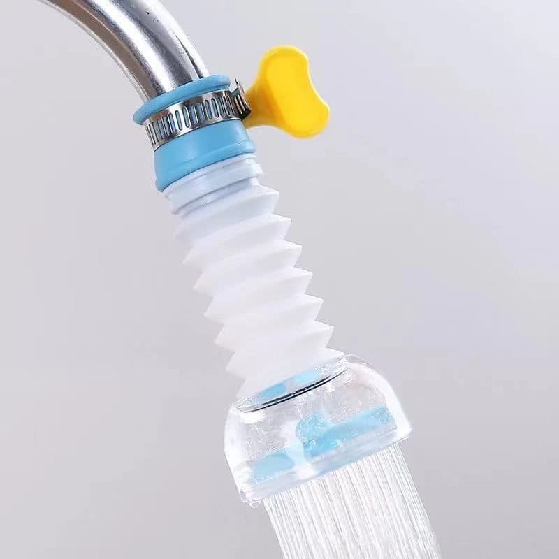 image-Kitchen Faucet Aerator with Rotary Splash Filter Extension