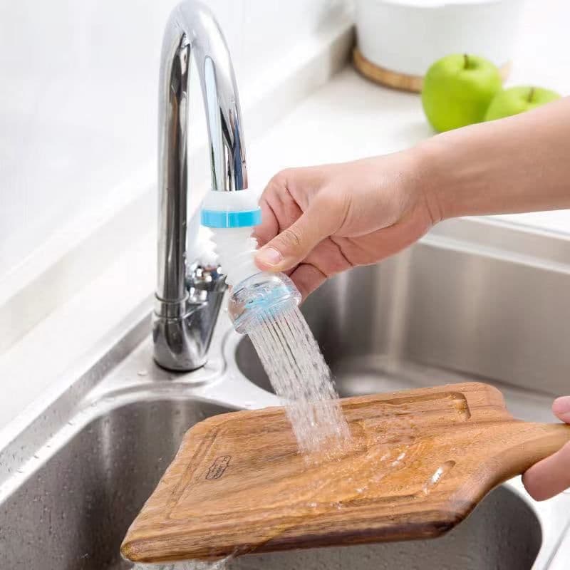 image-Kitchen Faucet Aerator with Rotary Splash Filter Extension