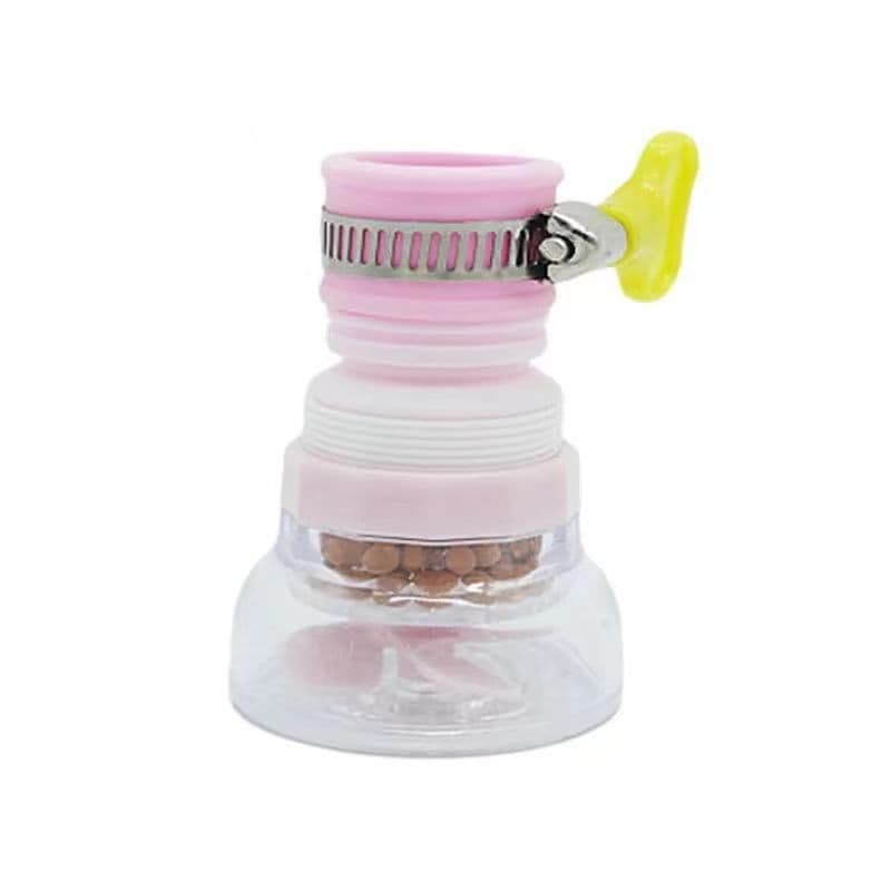image-Kitchen Faucet Aerator with Rotary Splash Filter Extension