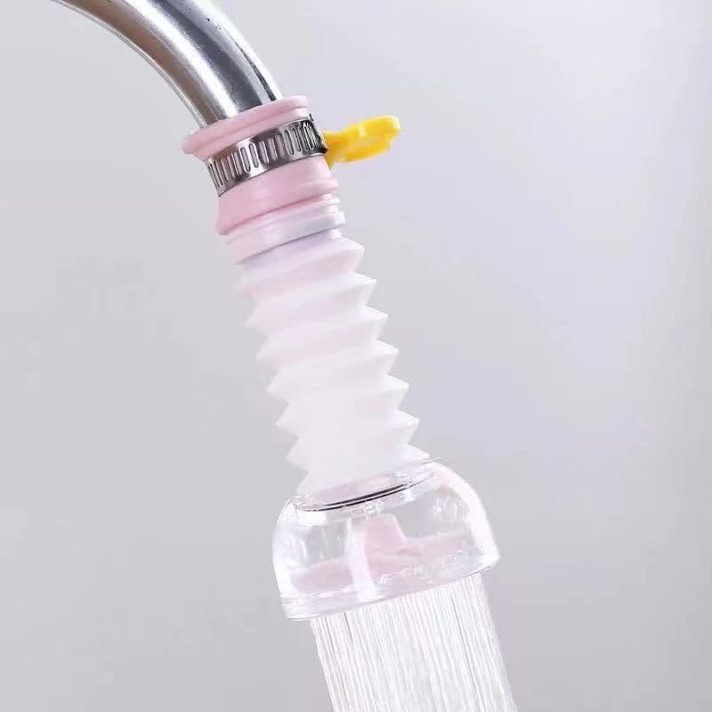 image-Kitchen Faucet Aerator with Rotary Splash Filter Extension