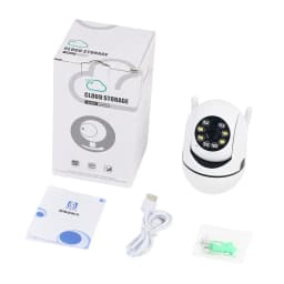 image-A7 HD Wireless Home Security Camera White 1MP PTZ