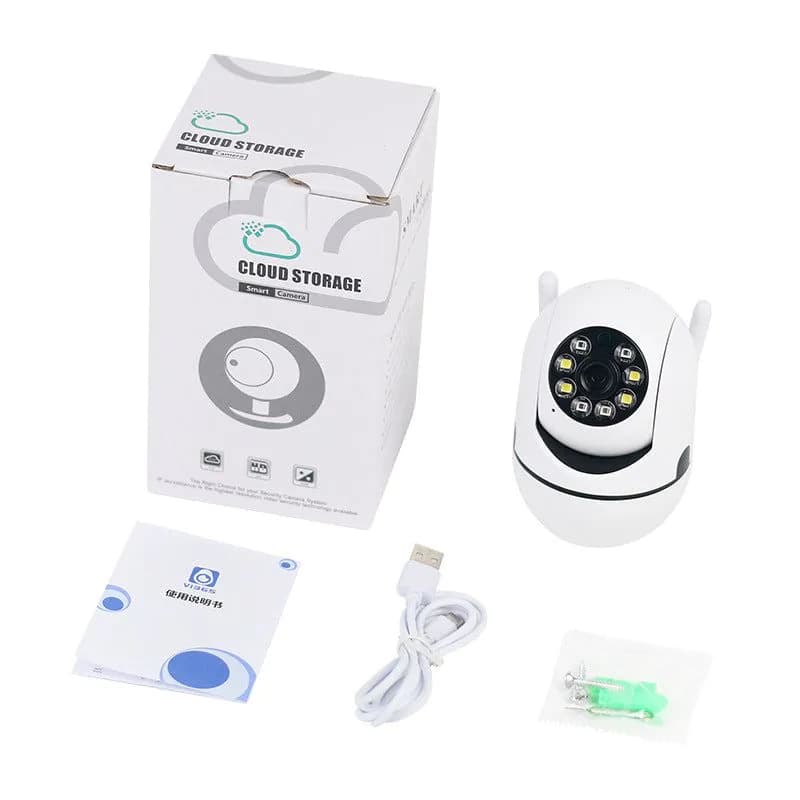 image-A7 HD Wireless Home Security Camera White 1MP PTZ