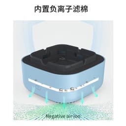 image-Crystal Lighting Ashtray Air Purifier Negative Ion Smoke Filter