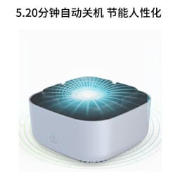 image-Crystal Lighting Ashtray Air Purifier Negative Ion Smoke Filter