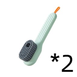 image-Multifunctional Soft-bristled Shoe Brush Long Handle Brush Automatic Liquid Adding Shoe Clothing Board Brush Cleaning Tool