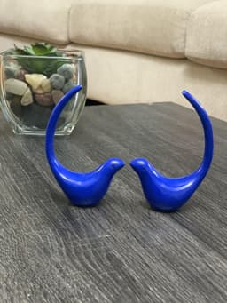 image-Vibhsa Blue Bird Figurines of Health and Happiness