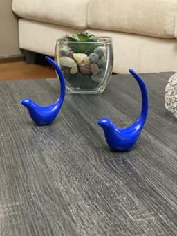 image-Vibhsa Blue Bird Figurines of Health and Happiness