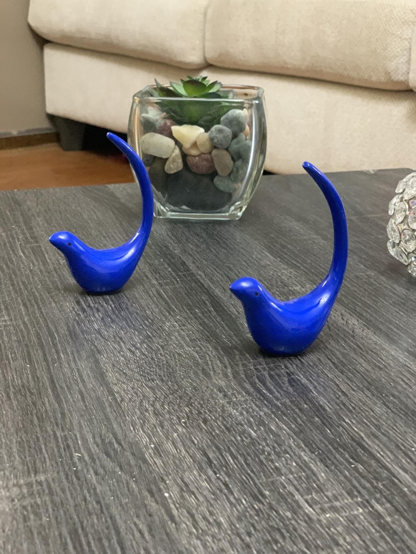 image-Vibhsa Blue Bird Figurines of Health and Happiness