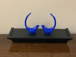 image-Vibhsa Blue Bird Figurines of Health and Happiness