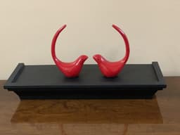 image-Vibhsa Red Bird Figurines of Heal and Happiness
