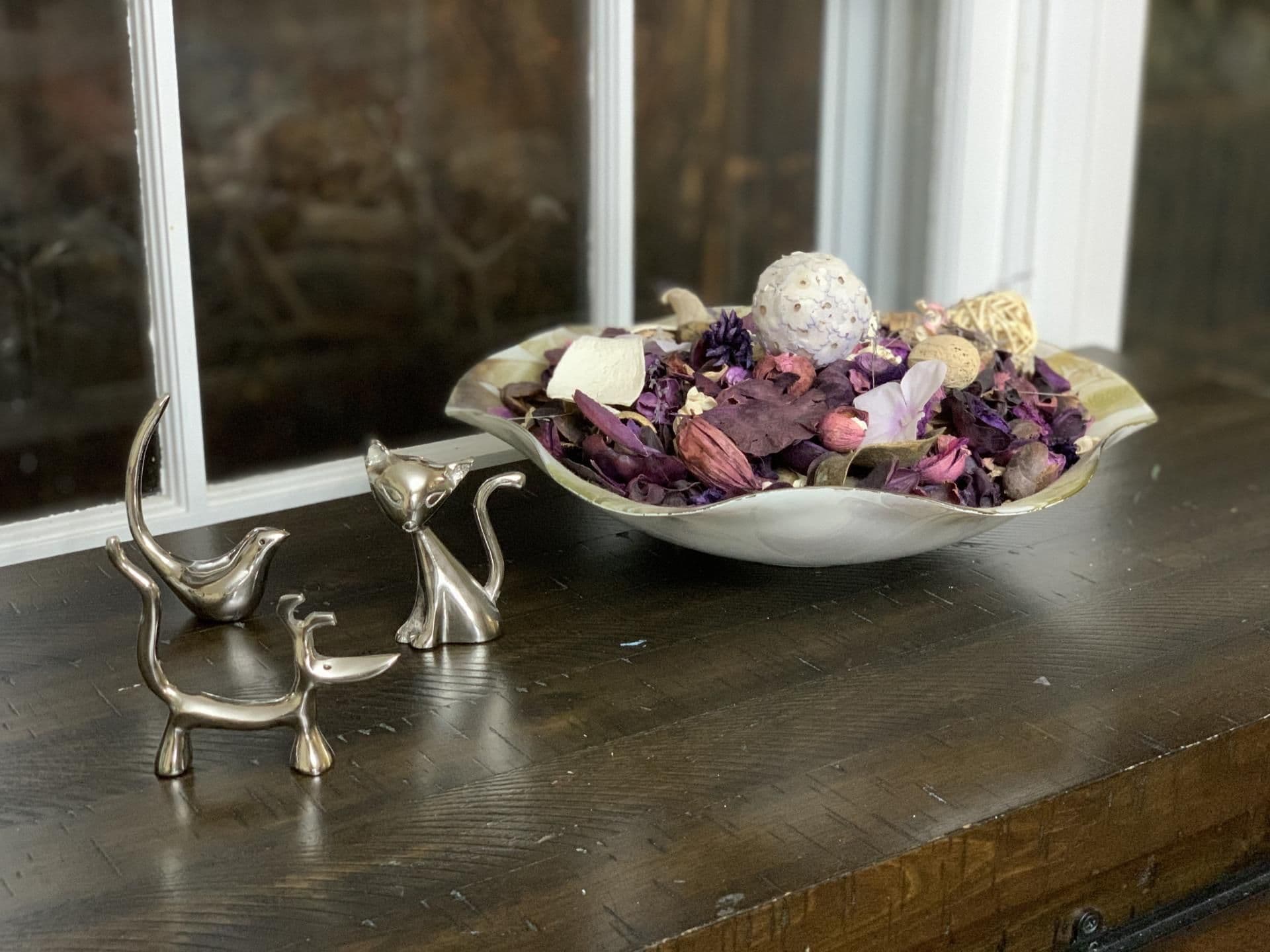 image-Vibhsa Dog Cat & Bird Ring Holders Set - Silver