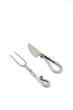 image-Designer Stainless Steel Carving Knife & Fork Set of 2