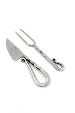 image-Designer Stainless Steel Carving Knife & Fork Set of 2