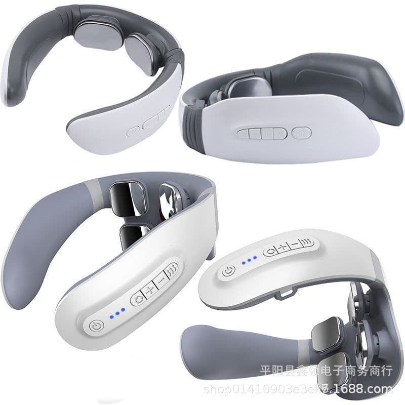 image-Four-Head Cervical Spine Massager Electrotherapy Device