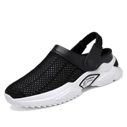 image-Men's Casual Slip On Sports Shoes Size 47 Black