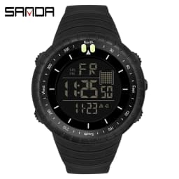 image-Sanda Fashion Digital Watch Men's Waterproof Sports