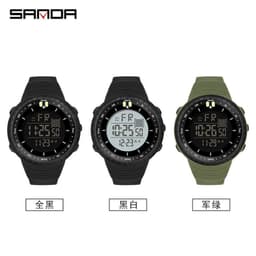 image-Sanda Fashion Digital Watch Men's Waterproof Sports