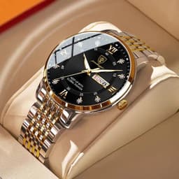 image-POEDAGAR 836 Men's Quartz Watch Calendar Waterproof